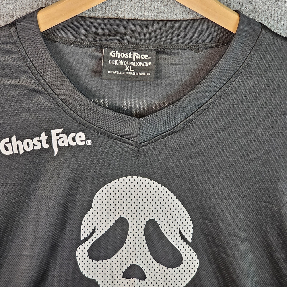 Scream Ghost Face '96 Slasher Knife Hockey Jersey Unisex Size- XL - Picture 2 of 8